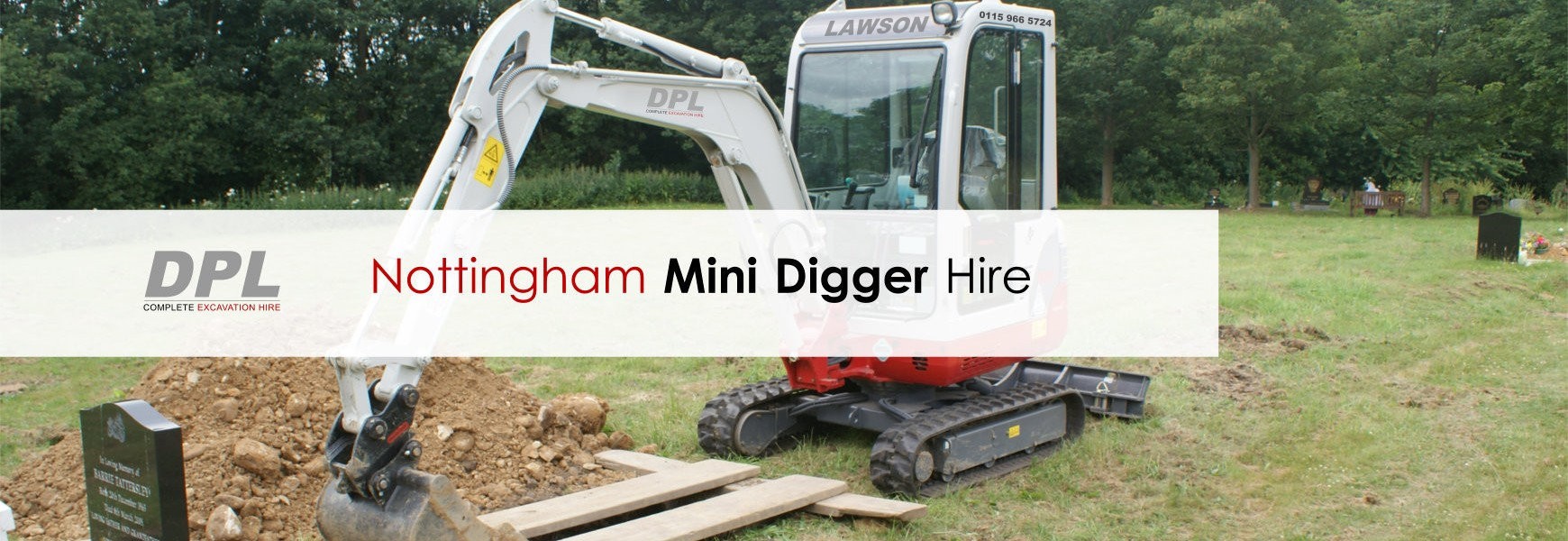 Nottingham Mini Digger Hire DPL